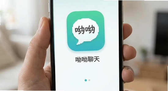 呦呦聊天应用主界面展示图