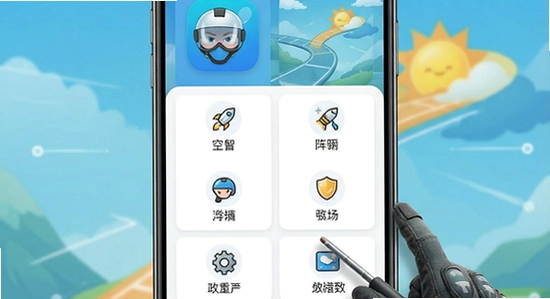 空中快滴飞手app主界面功能展示图