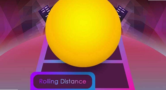 滚动的天空Rolling Distance饭制版 游戏关卡画面