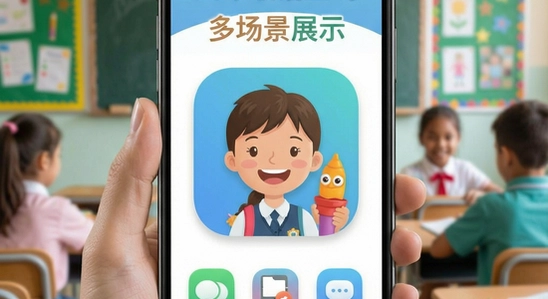 四年级英语上册app多场景使用展示
