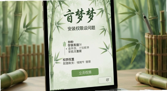 竹梦守护安装权限设置问题