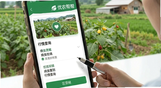 670*360优农帮病虫害识别与行情查询功能场景