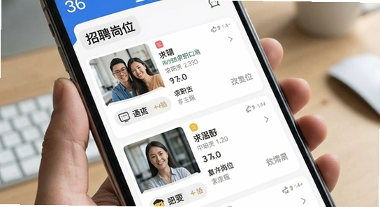 36��ƸAPP��������ְ��λ�б�չʾ