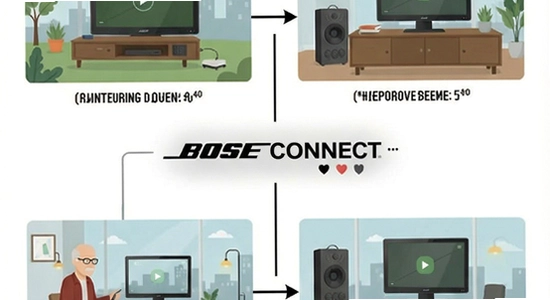670*360�Ķೡ��ʹ��Bose Connectʾ��ͼ