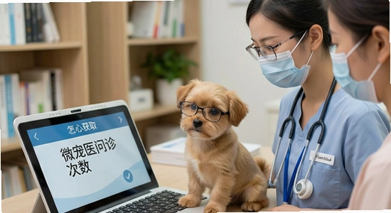 微宠医问诊次数怎么获取