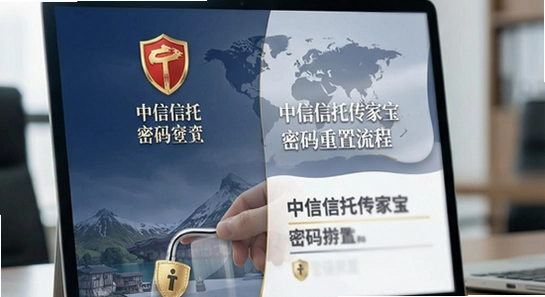 中信信托传家宝密码重置流程