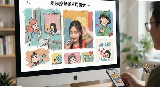 爱漫调多场景应用展示