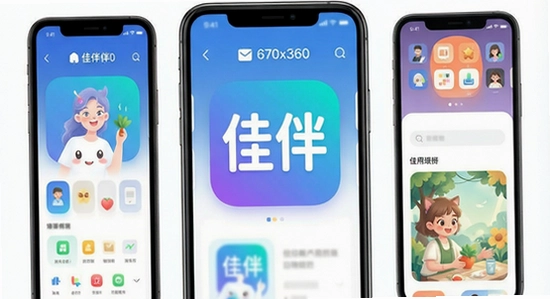 �Ѱ�app�ೡ��Ӧ��ʾ��ͼ 670x360