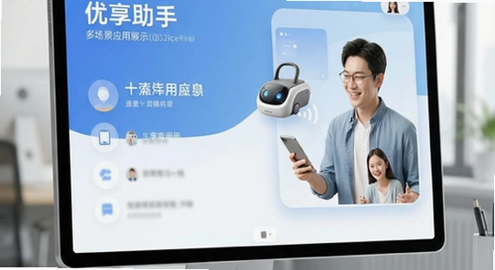 优享助手多场景应用展示图