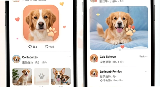 ������app����������罻��̬չʾͼ