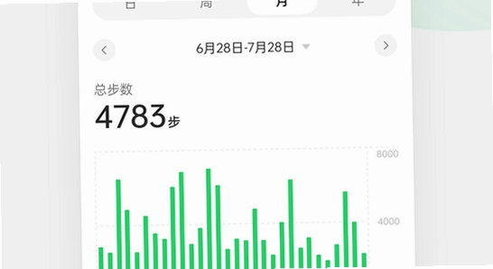 oppo健康App主界面功能展示,运动健康数据卡片,无水印