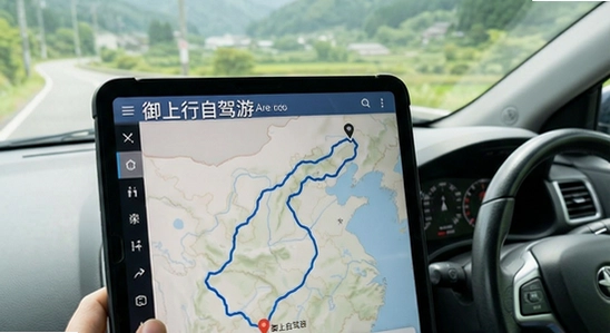 御上行自驾游轨迹记录场景 670x360