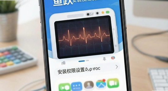 鱼跃心电App安卓版安装权限设置教程