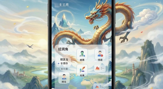 翔龙万里行应用主界面展示图