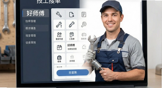 好师傅技工接单界面展示