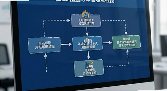 司诚印刷订单管理流程图