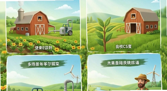 农业天气通多场景应用示意图