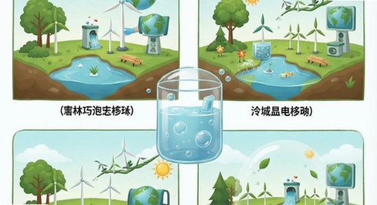 环保泡泡多场景应用示意图