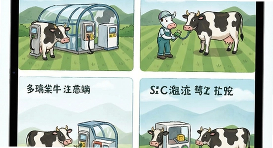 有牛服务站多场景使用示意图