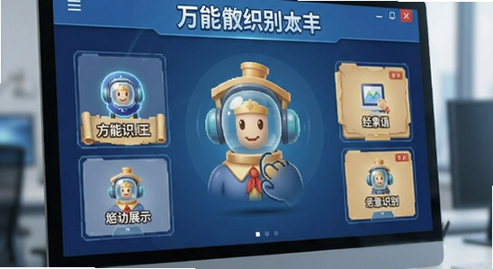 万能识别王主界面功能展示图