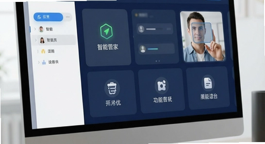 AI agent智能管家主界面功能展示图 670x360