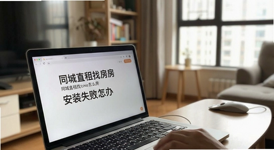 同城直租找房安装失败怎么办