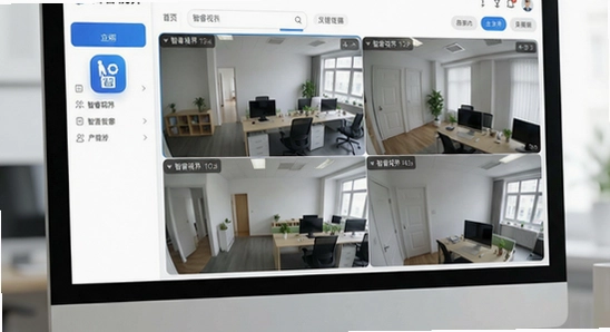 智睿视界APP监控界面展示