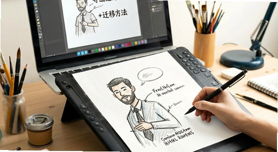 画画+作品导出与迁移方法