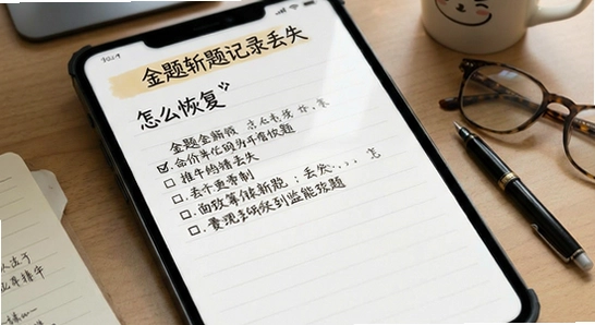 金题斩做题记录丢失怎么恢复