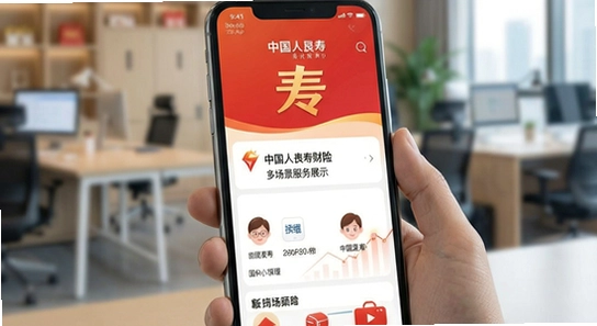 中国人寿财险App多场景服务展示