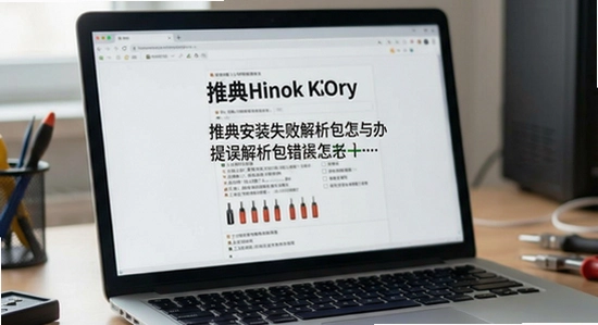推典安装失败提示解析包错误怎么办