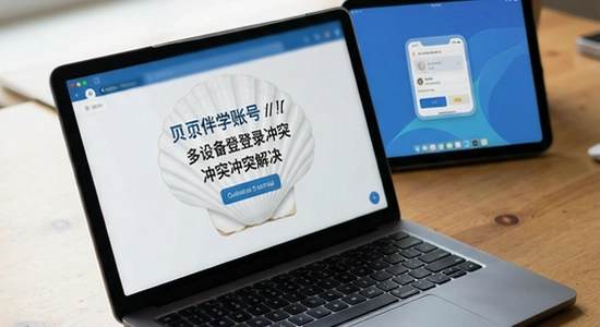 扇贝伴学账号多设备登录冲突解决