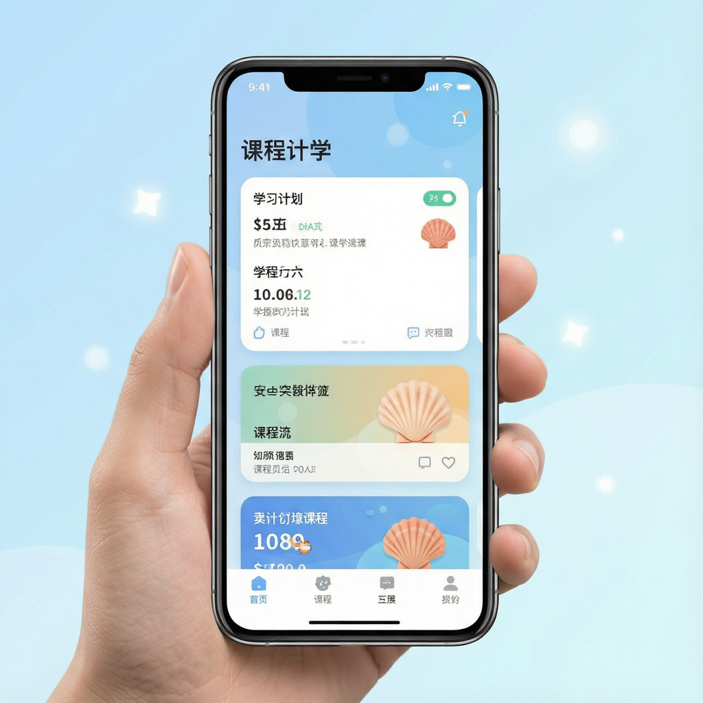 扇贝伴学app下载截图