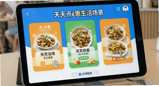 天天点餐惠生活多场景使用展示图