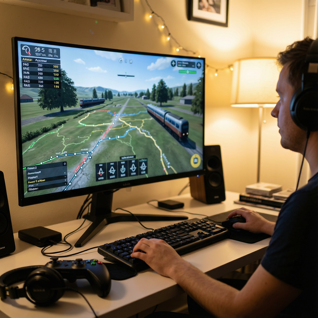 ��ģ�����߼���(Train Simulator Pro)�ٷ����ؽ�ͼ