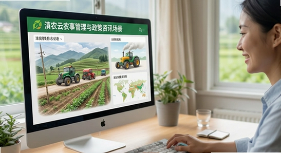 滇农云农事管理与政策资讯场景