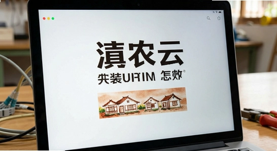 滇农云安装失败怎么办