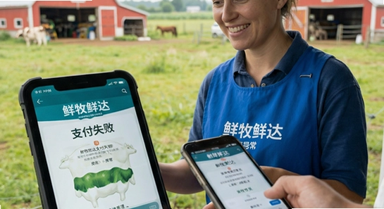 鲜牧鲜达支付失败或订单异常怎么处理