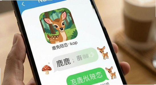 小鹿陪恋app聊天界面展示图