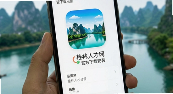 桂林人才网app官方下载安装界面展示