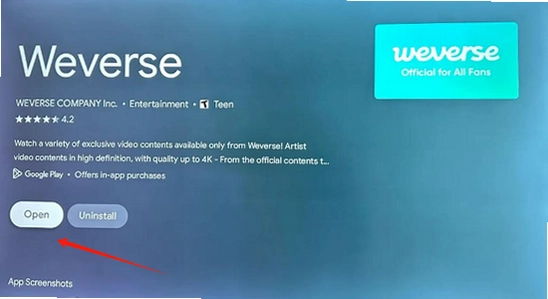 Weverse��װ�������˽��ʾ��ͼ, ��Weverse�ٷ�����ؼ���