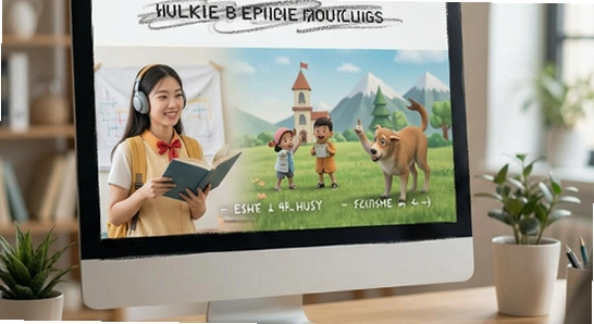 时光英语多场景使用展示图