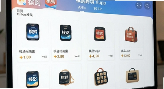 �Ĺ��羳App��ҳ��Ʒ����չʾͼ