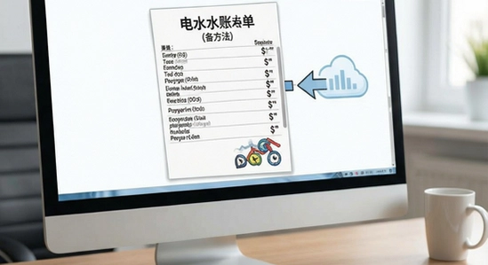 电水费账单管理数据迁移与备份方法