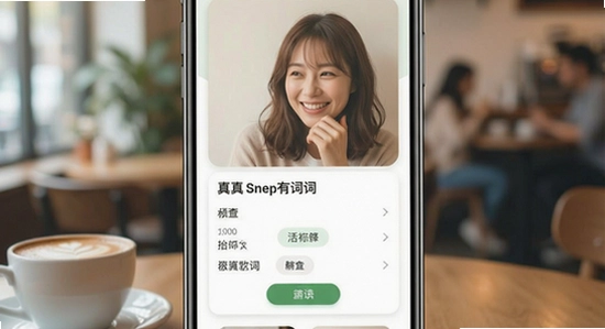 真真有词应用主界面展示