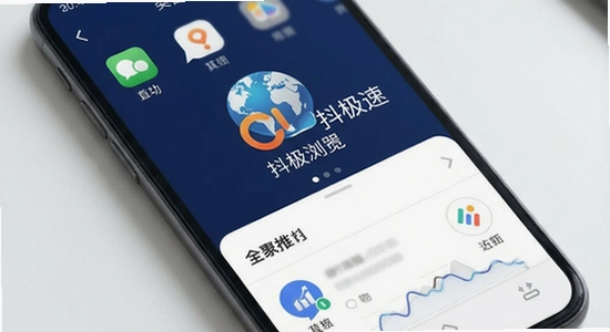 OU抖极速浏览器界面截图