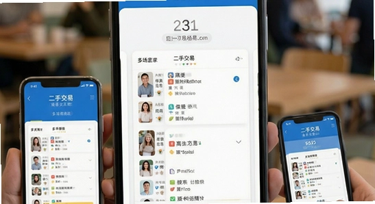多场景二手交易使用展示图