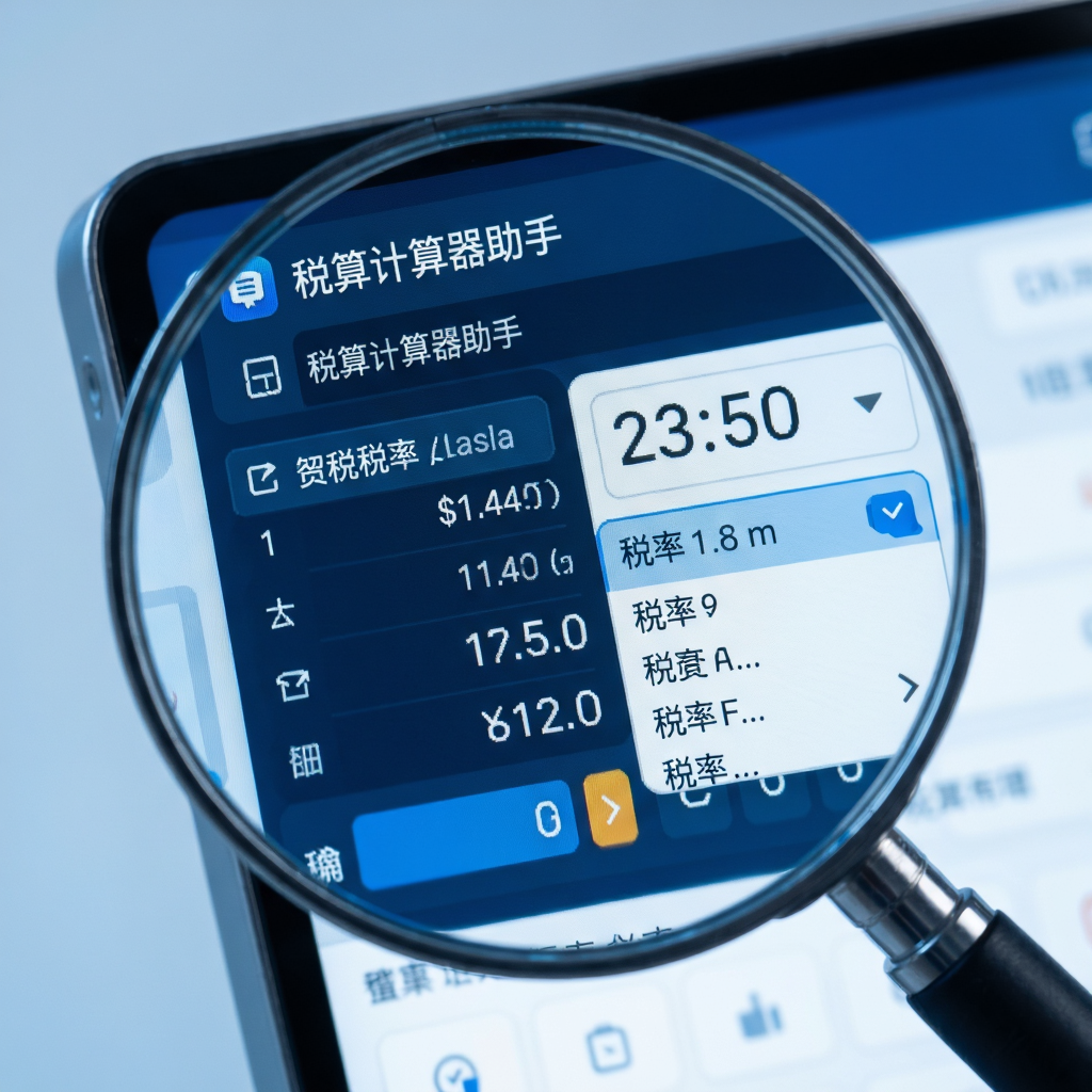 税算计算器助手下载截图