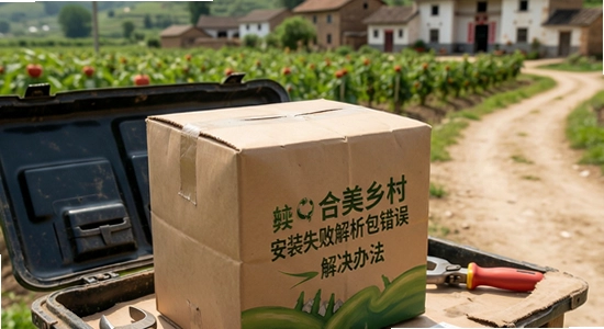合美乡村安装失败解析包错误解决办法