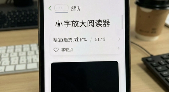 小字放大阅读器安装后闪退黑屏怎么解决